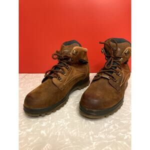 Vintage Earth Shoe Tracker 2 Brown Leather Hiking Boots, Men's 11/EUR 44